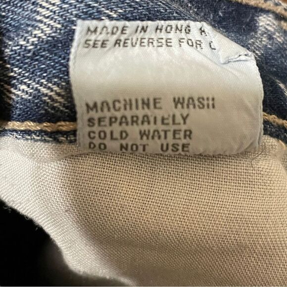 Vintage Gitano 80’s Ultra High Waist Tapered Leg Acid Washed Jeans Size 16 - Picture 10 of 11